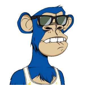 Blue Ape Painting